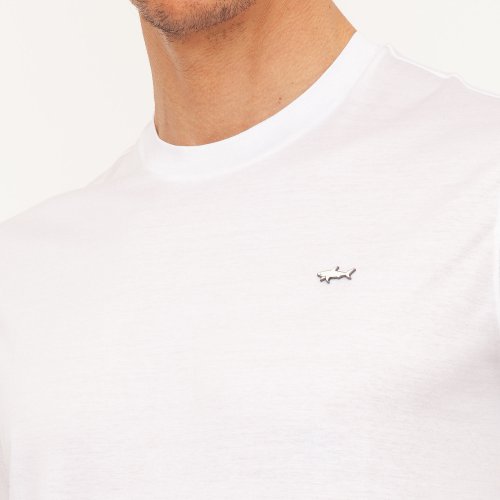 Чоловіча футболка PAUL&SHARK T SHIRT BASE COTONE BIANCO