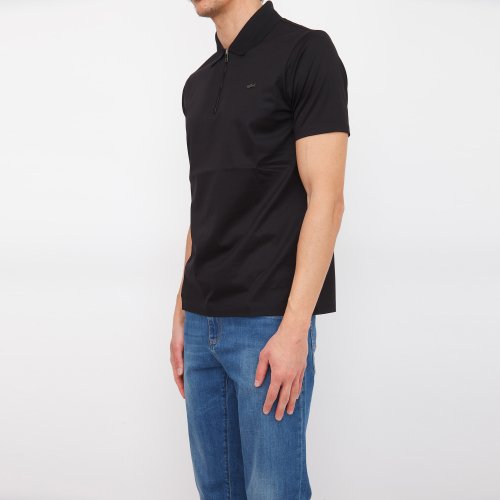 Чоловіче поло PAUL&SHARK POLO BASE COTONE NERO