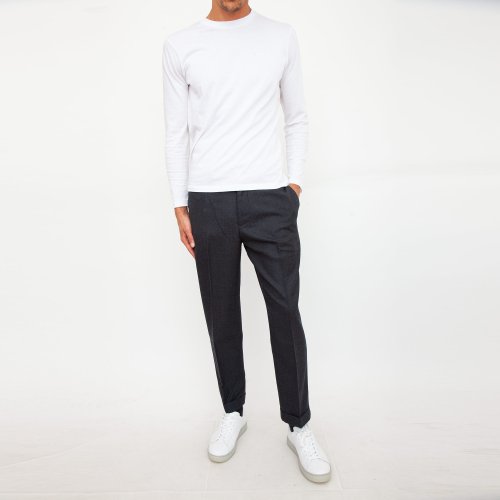 Мужские повседневные брюки EMPORIO ARMANI TROUSER GRIGIO