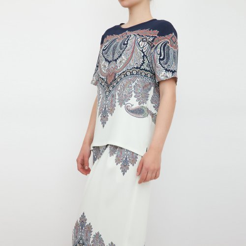 Женская футболка ETRO T-SHIRT FANTASIA