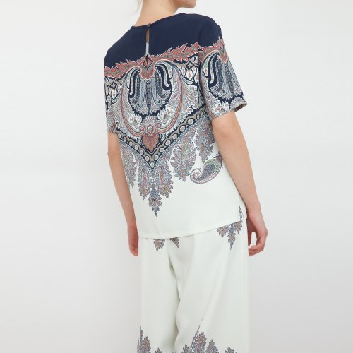 Женская футболка ETRO T-SHIRT FANTASIA