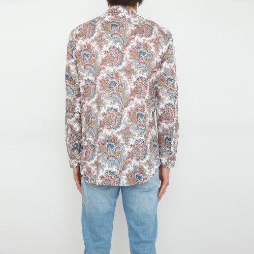 Мужская рубашка с длинным рукавом ETRO CAMICIA FANTASIA
