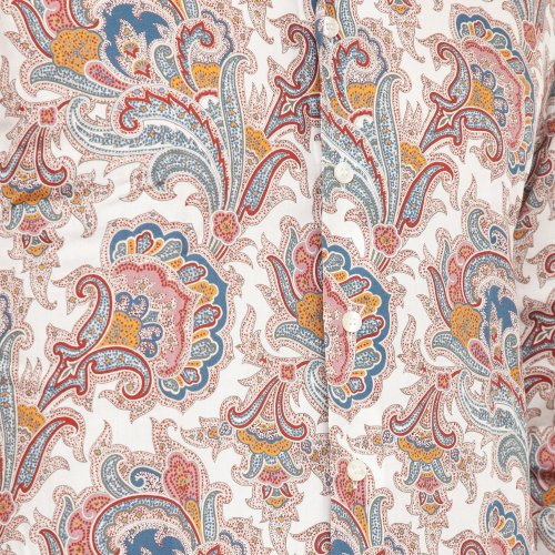 Мужская рубашка с длинным рукавом ETRO CAMICIA FANTASIA