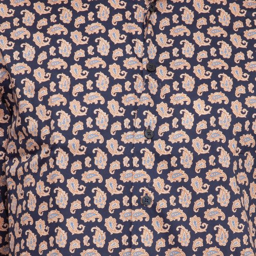 Чоловіча сорочка з довгим рукавом ETRO CAMICIA BLU