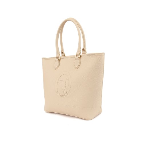Жіноча сумка з ручками TRUSSARDI IRIS SHOPPER BEIGE