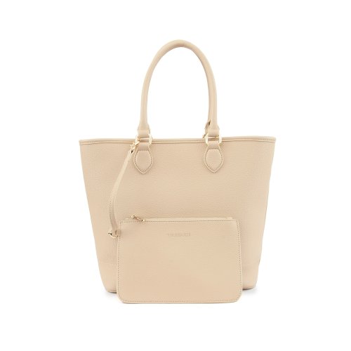 Жіноча сумка з ручками TRUSSARDI IRIS SHOPPER BEIGE