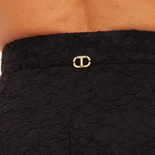 Жіночі шорти TWIN-SET SHORTS NERO
