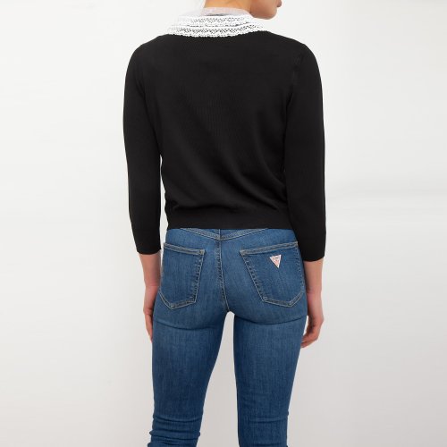 Женский кардиган TWIN-SET CARDIGAN NERO