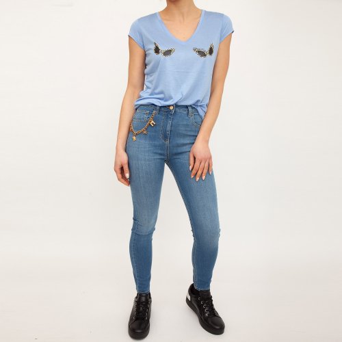 Женские джинсы ELISABETTA FRANCHI DENIM