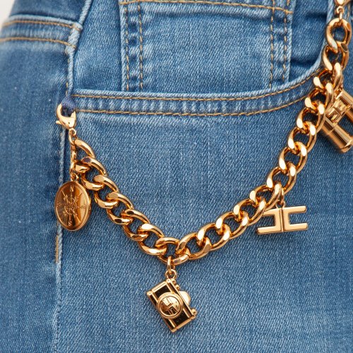 Женские джинсы ELISABETTA FRANCHI DENIM