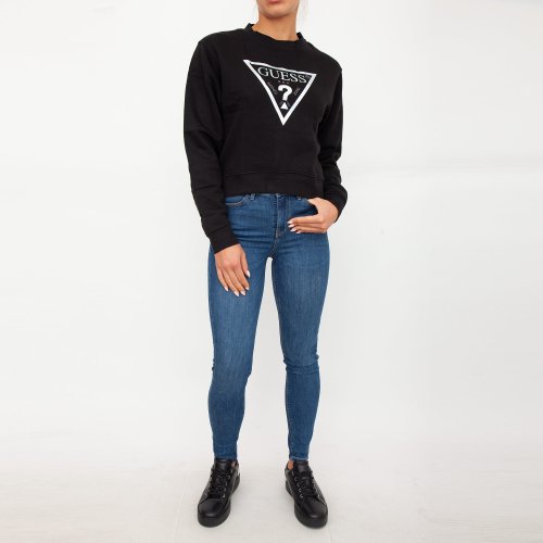 Жіноча толстовка GUESS JEANS FELPA NERO