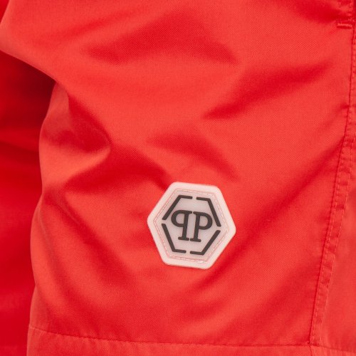 Мужские пляжные шорты PHILIPP PLEIN Beachwear ROSSO