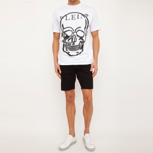 Чоловічі повсякденні шорти PHILIPP PLEIN Denim NERO