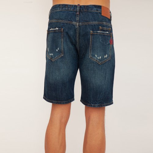Чоловічі повсякденні шорти PHILIPP PLEIN Denim BLU DENIM