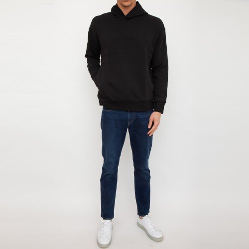 Мужская толстовка CALVIN KLEIN Heavyweight Knits NERO