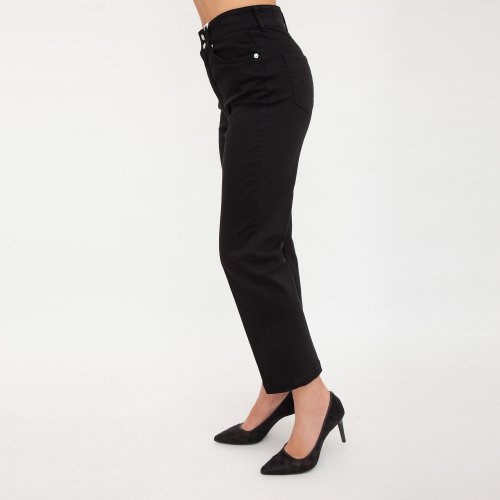 Жіночі джинси LOVE MOSCHINO PANTALONE 5 TASCHE NERO