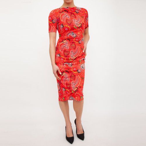 Жіноче плаття ETRO ABITO ROCKET JERSEY ROSSO