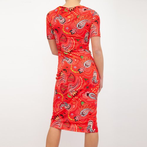 Жіноче плаття ETRO ABITO ROCKET JERSEY ROSSO