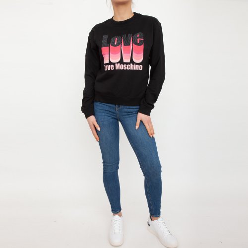 Жіноча толстовка LOVE MOSCHINO FELPA (MAGLIA) NERO