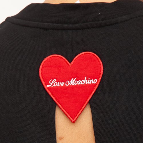 Жіноча толстовка LOVE MOSCHINO  FELPA (MAGLIA) NERO