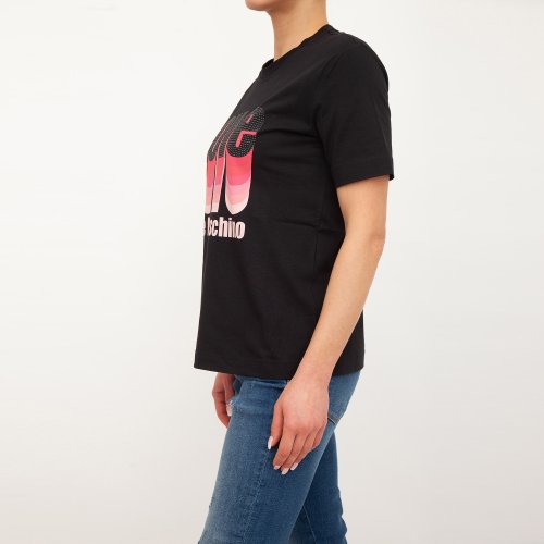 Жіноча футболка LOVE MOSCHINO MAGLIETTA NERO
