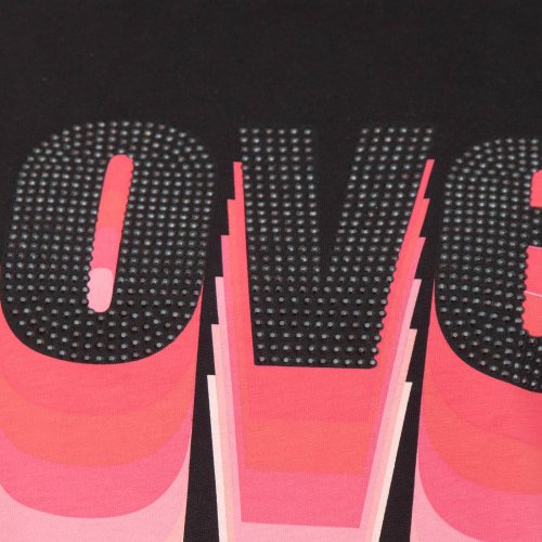 Жіноча футболка LOVE MOSCHINO MAGLIETTA NERO