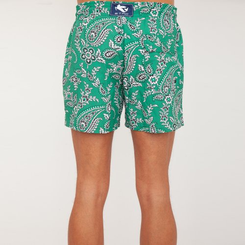 Чоловічі пляжні шорти ETRO PANTALONCINO MARE C/TASCHINO VERDE