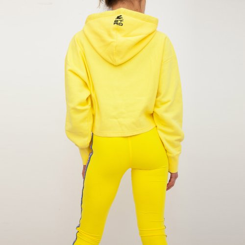 Женская толстовка ETRO FELPA DREAMS JERSEY GIALLO