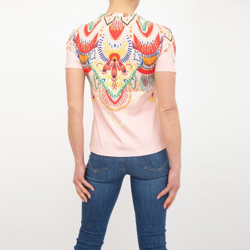 Женская футболка ETRO T-SHIRT FITTED JERSEY ROSA