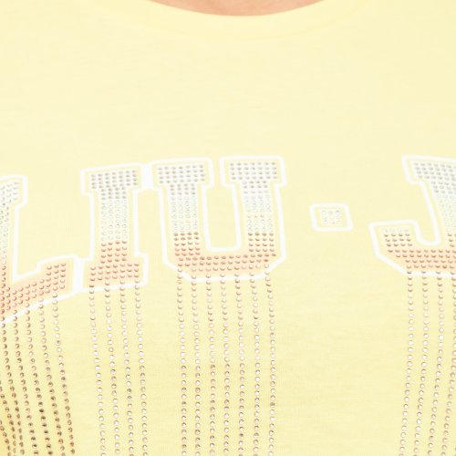 Женская футболка LIU JO T-SHIRT GIALLO