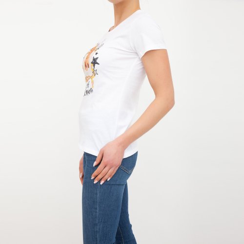 Жіноча футболка LIU JO T-SHIRT BIANCO