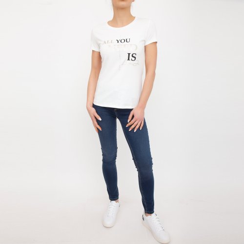 Женская футболка LIU JO T-SHIRT BIANCO
