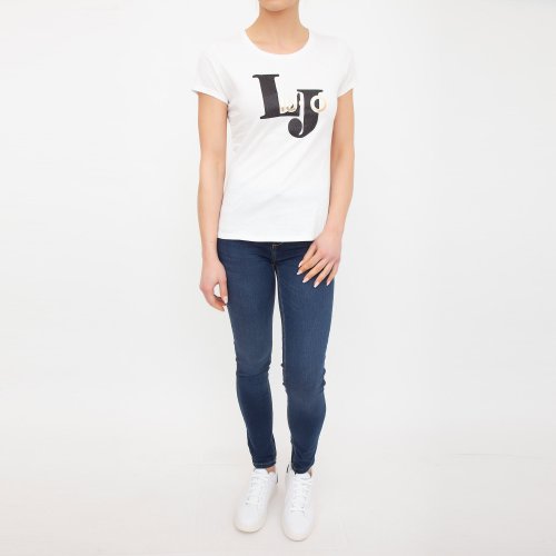 Жіноча футболка LIU JO T-SHIRT BIANCO