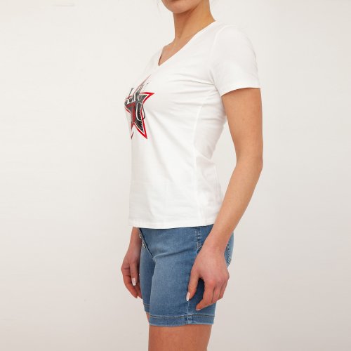 Жіноча футболка LIU JO T-SHIRT BIANCO