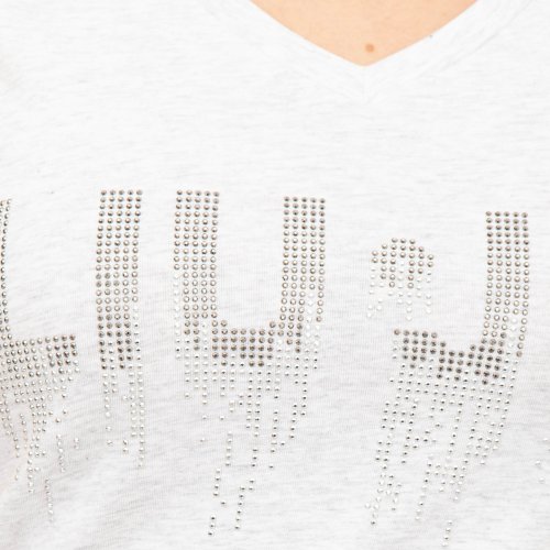 Женская футболка LIU JO T-SHIRT GRIGIO