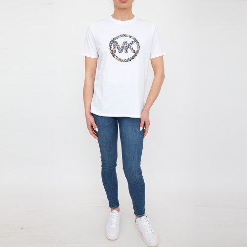 Женская футболка MICHAEL MICHAEL KORS KNITS BIANCO