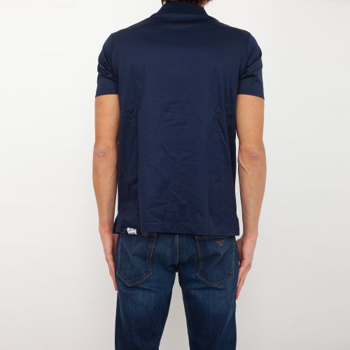 Чоловіче поло PAUL&SHARK POLO IN COTONE BLU