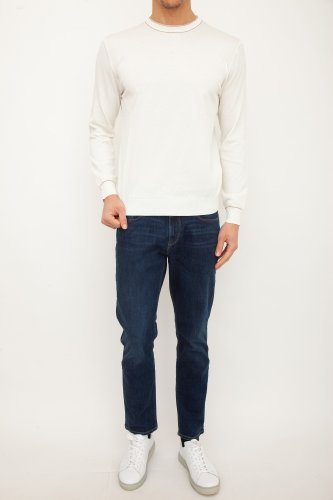 Чоловічий светр ELEVENTY ROUND NECK SWEATER AVORIO