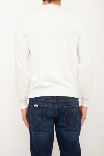Чоловічий светр ELEVENTY ROUND NECK SWEATER AVORIO