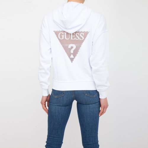 Жіноча толстовка GUESS JEANS JACKET BIANCO