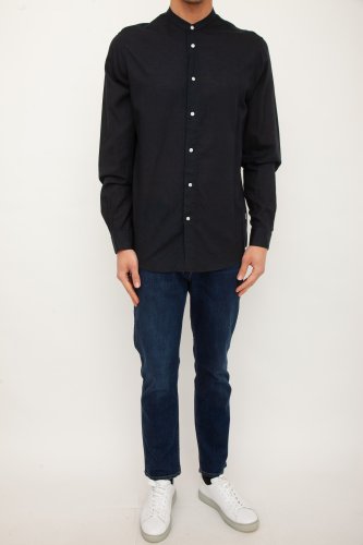 Чоловіча сорочка з довгим рукавом LIU JO CAMICIA BLU