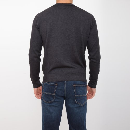 Мужской свитер ETRO C-NECK GRIGIO