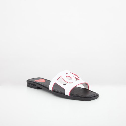 Жіночі шльопанці LOVE MOSCHINO SABOTD.KARL20 BIANCO