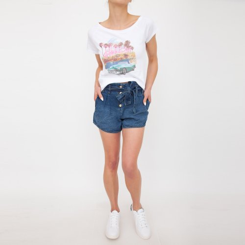 Жіноча футболка LIU JO T-SHIRT BIANCO
