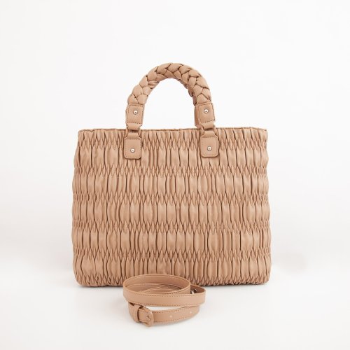 Женская сумка с ручками LIU JO SHOPPING BAG CAMMELLO