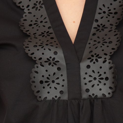 Женская блузка TWIN-SET TOP NERO