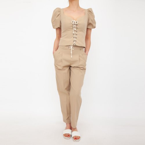 Жіноча блузка TWIN-SET BLUSA BEIGE