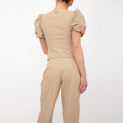 Жіноча блузка TWIN-SET BLUSA BEIGE