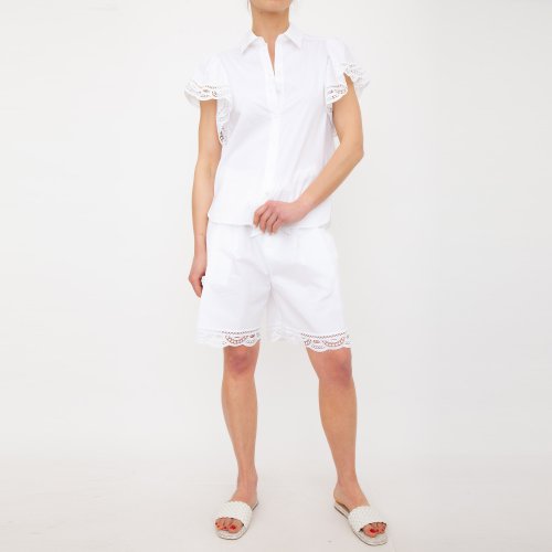 Женские шорты TWIN-SET PANTALONE BIANCO