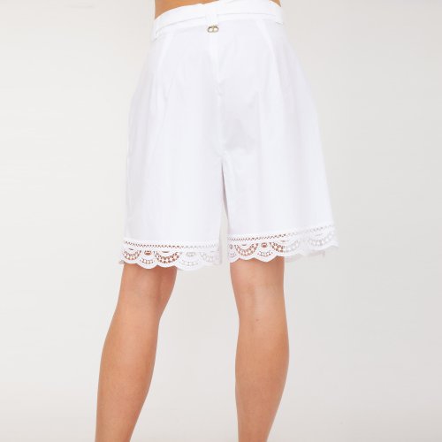 Женские шорты TWIN-SET PANTALONE BIANCO